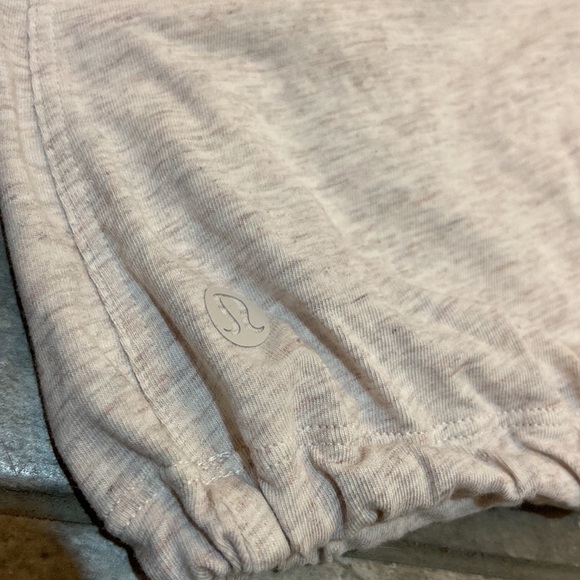 Lululemon Adapt to You Tank Heathered Dune Crop Tank Beige Medium - Picture 8 of 8